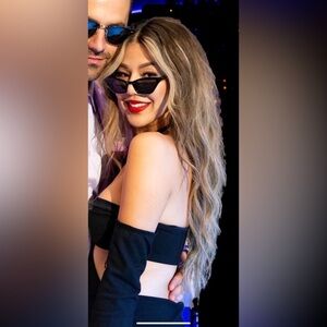 100% Human hair wig brown balayage cool tone blonde hairqueen LA Freedom Couture